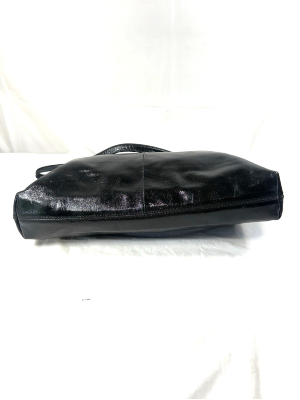 Donald J Pliner Black Leather Bag Purse - Picture 3 of 15